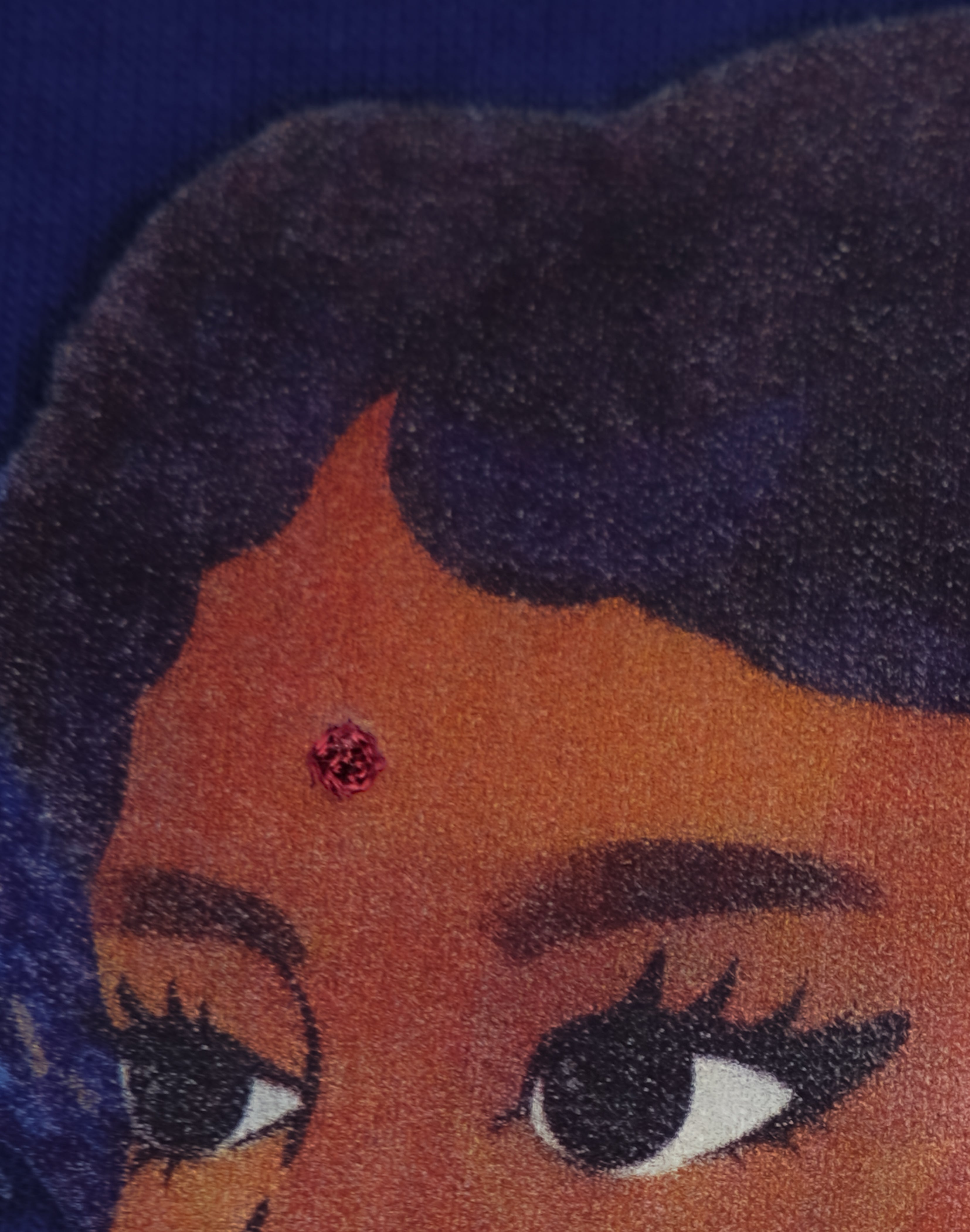 Magnolia (Handwork on Print)