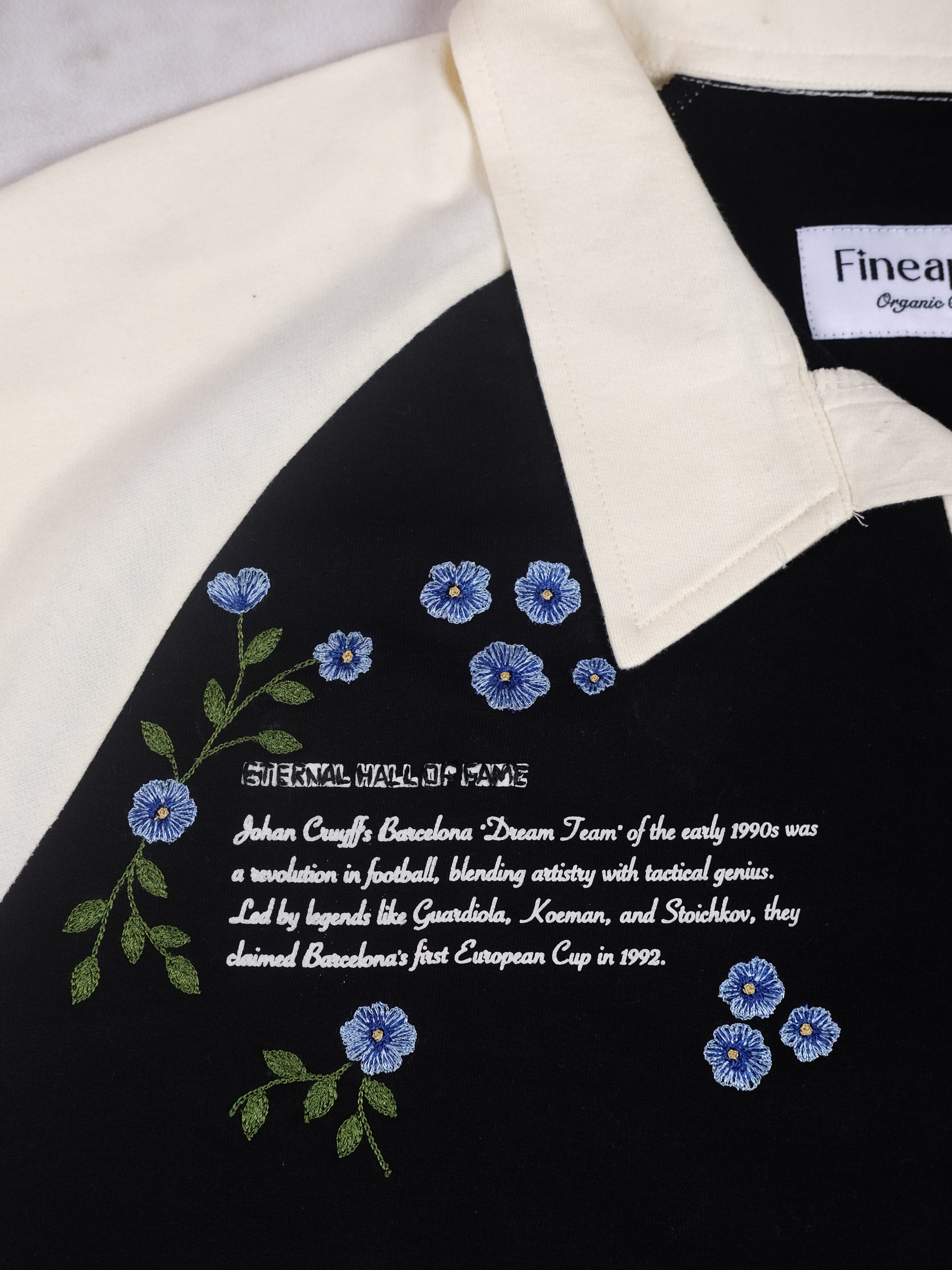 Hand Embroidered Dream Team Polo