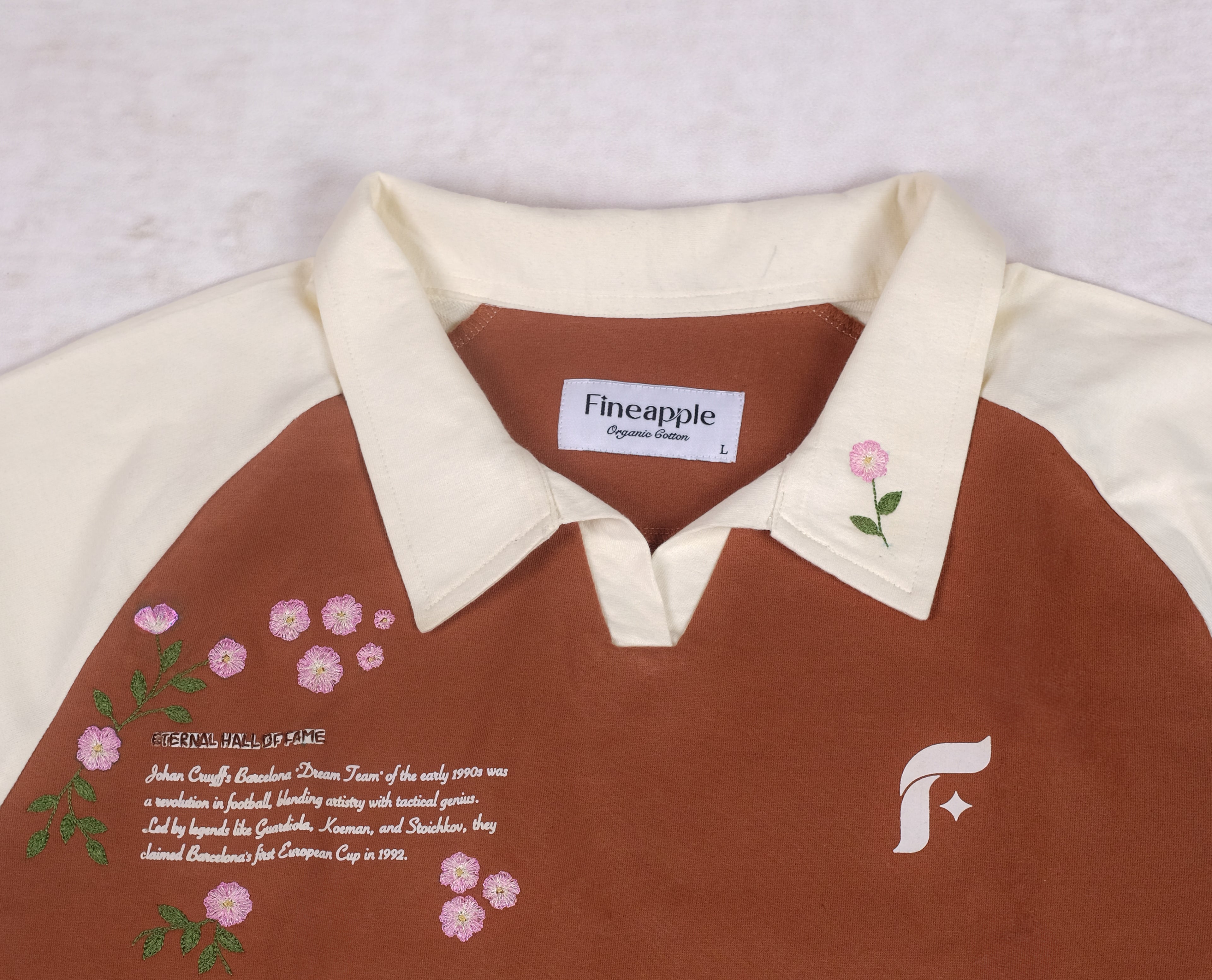 Hand Embroidered Dream Team Polo