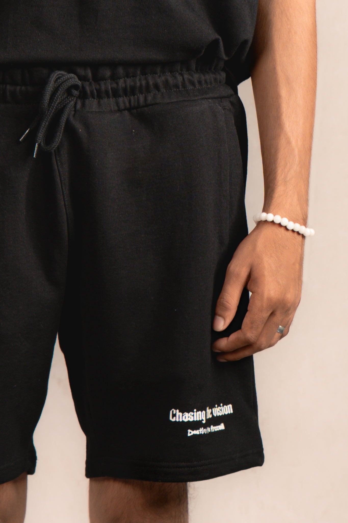Black Sweatshorts