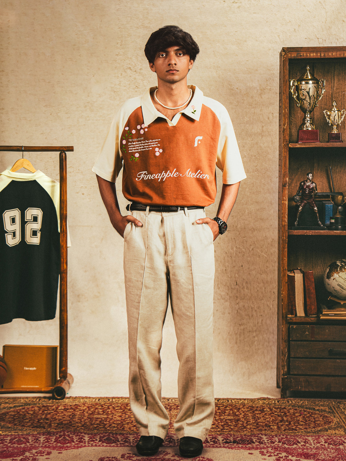 Hand Embroidered Dream Team Polo