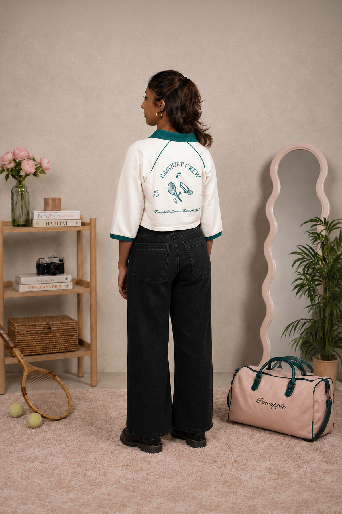 Racquet Crew Cropped Polo