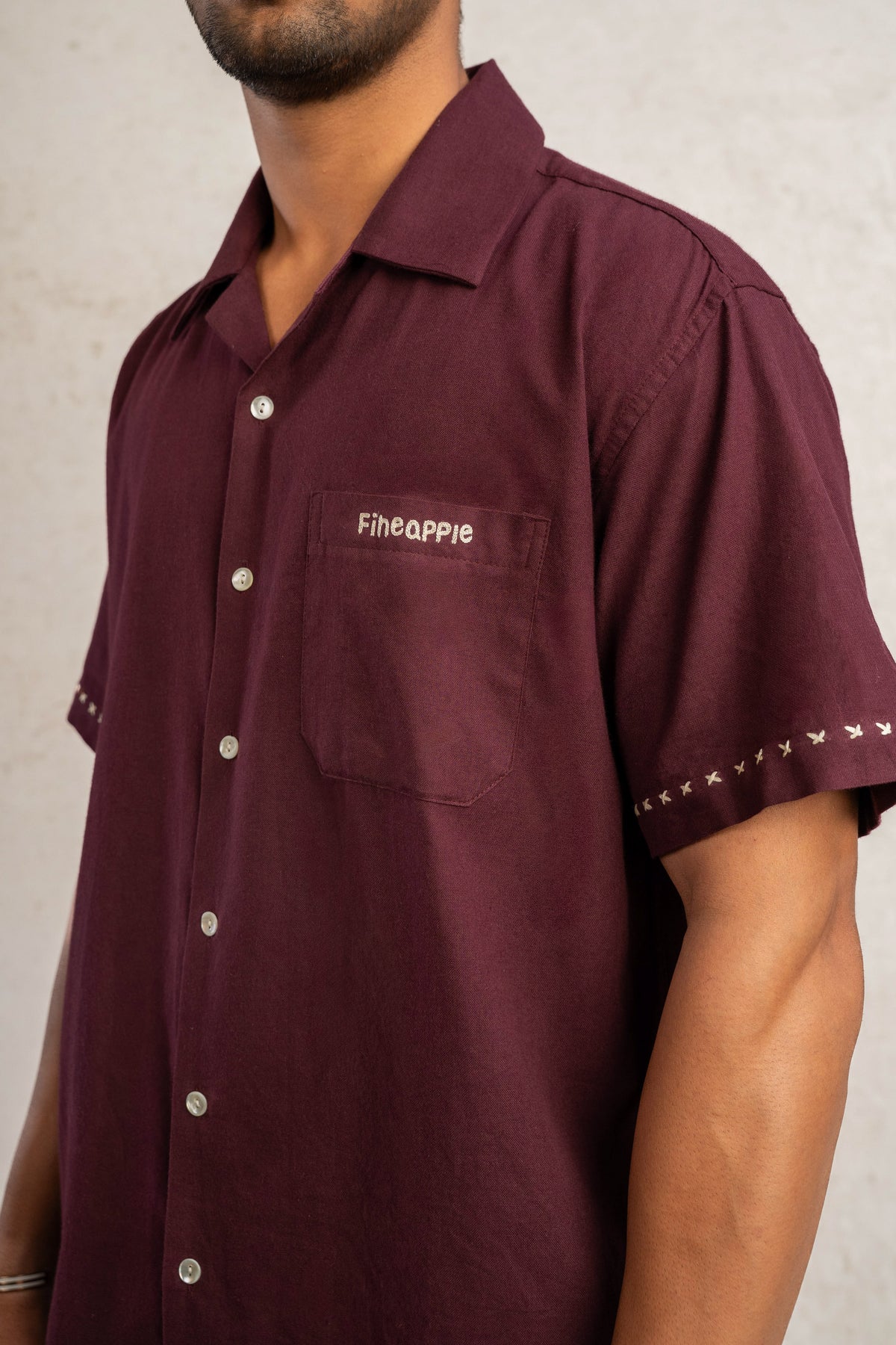 Aubergine (Hand Embroidery)