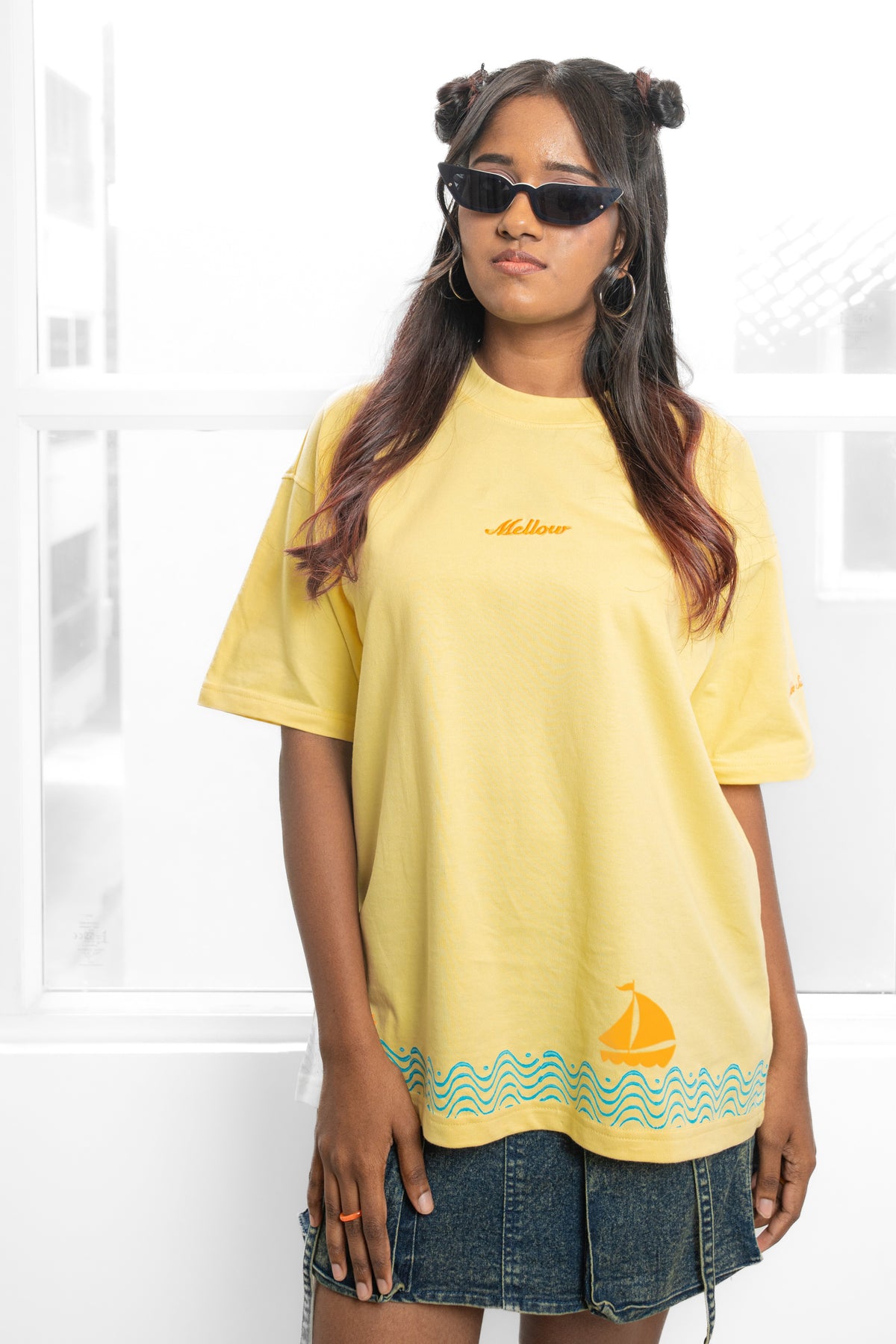 Ocean &amp; Sun - Block Printed T-Shirt