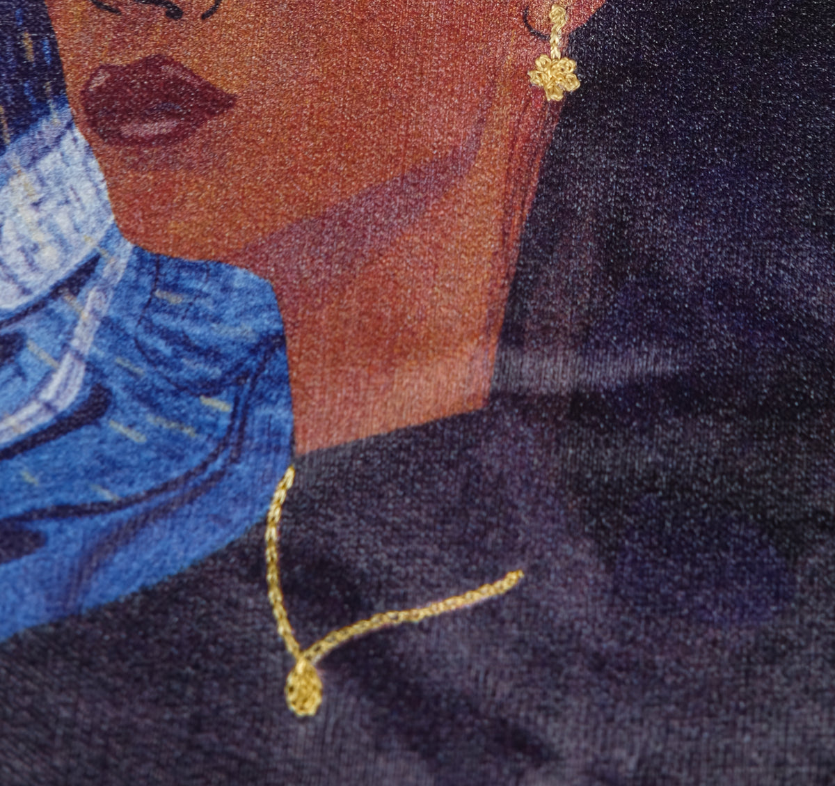 Magnolia (Handwork on Print)