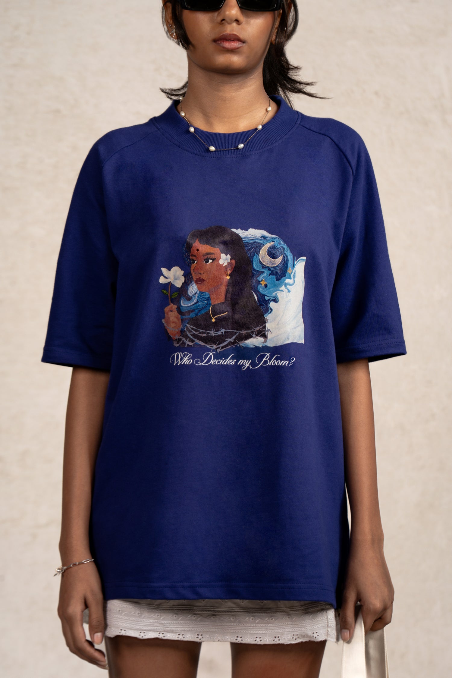 Magnolia (Appliqué over Print)