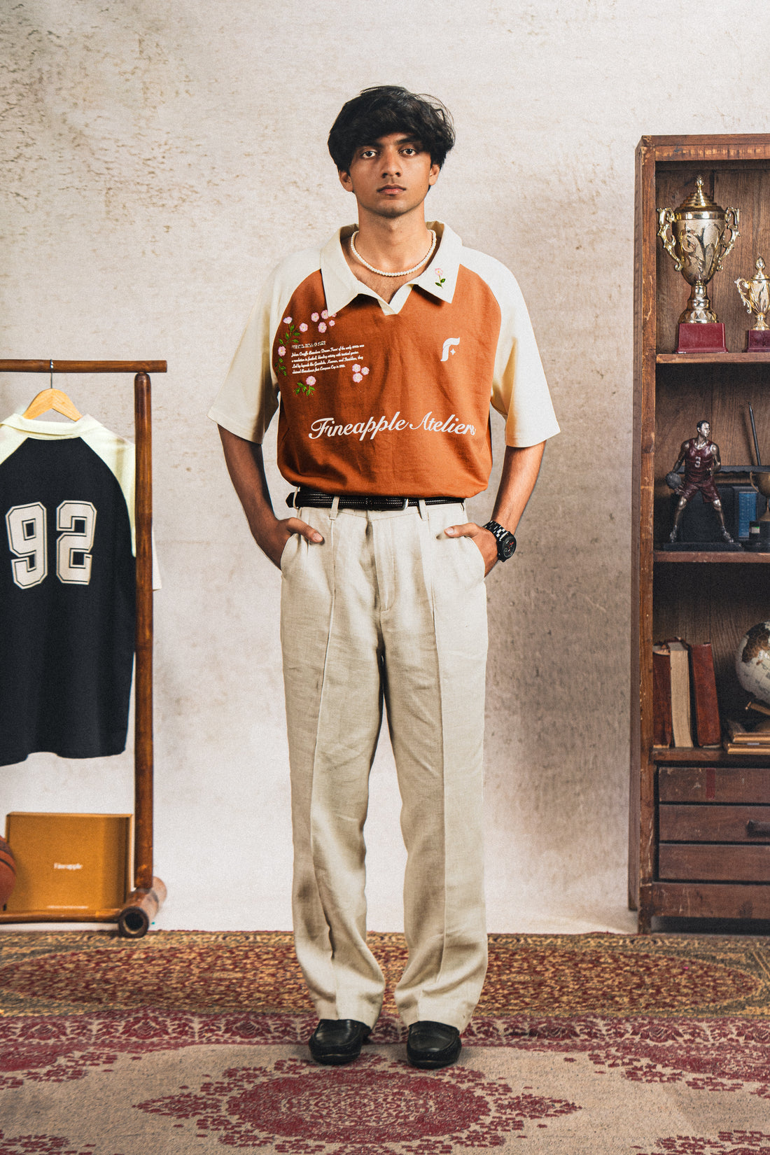 Hand Embroidered Dream Team Polo